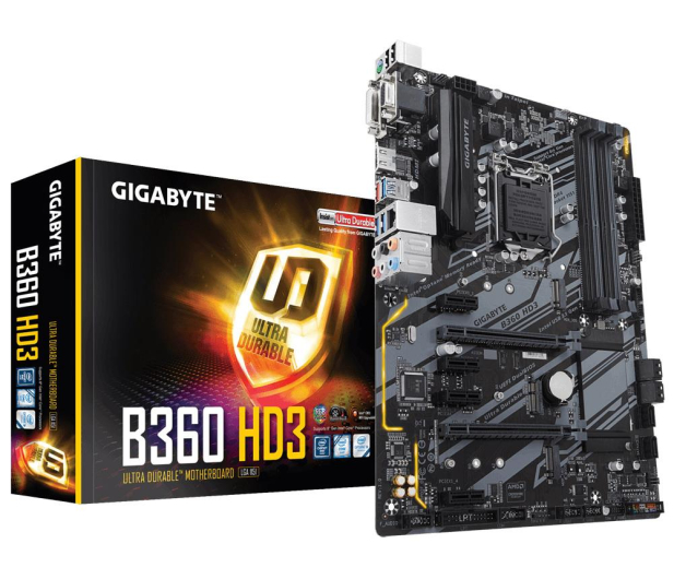 Gigabyte B360 HD3 - 422530 - zdjęcie
